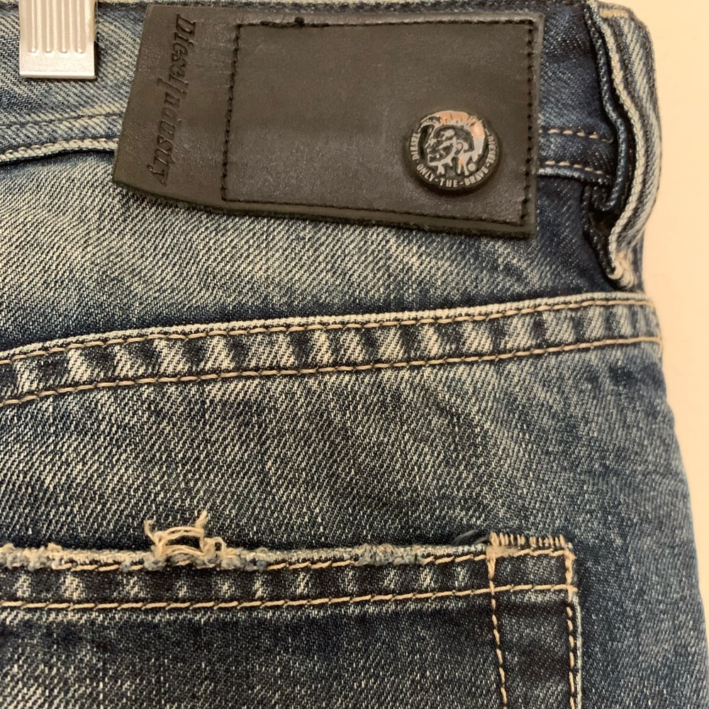 DIESEL wash buster regular slim tapered jeans - Picture 3 of 6